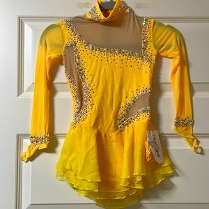 Girls Ice Skating Dress Size 8
